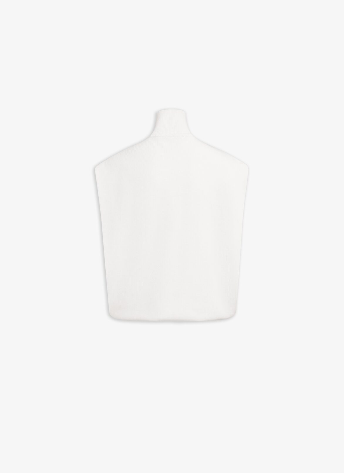KNITTED FRINGES JUMPER ALAÏA OFF-WHITE KNITTED FRINGES JUMPER